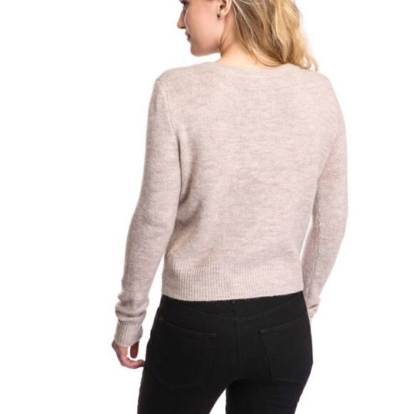 Bardot Cropped Lace up Sweater SZ 4 / XS - Picture 8 of 8